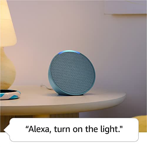 Amazon Echo Pop (newest model), Our smallest Alexa speaker, Fits in any room, Charcoal - Image 3