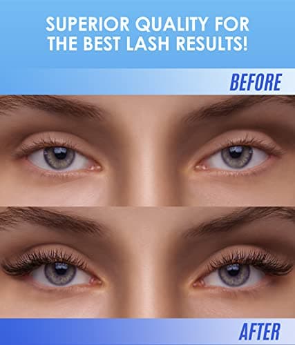 Extra Strong Evolution Eyelash Extension Glue Stacy Lash (0.34 fl.oz/10 ml)/1-2 Sec Dry/Retention – 8 Weeks/Professional Supplies/Black Adhesive - Image 9