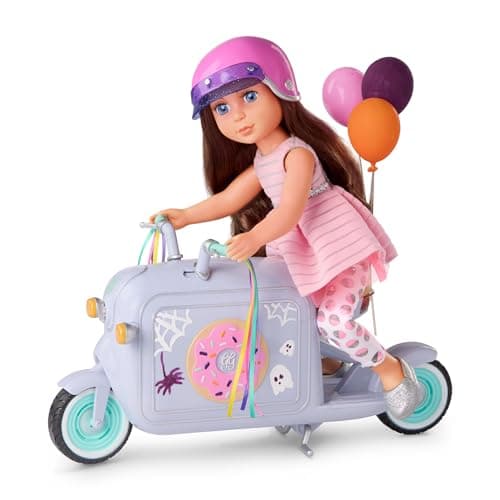 Glitter Girls – 14-Inch Fashion Doll – Brown Hair & Blue Eyes – Pink Dress, Glittery Shoes & Hairbow – Dolls for Girls 3+ Years – Bluebell - Image 8