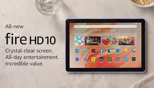 Amazon Fire HD 10 tablet (newest model) built for relaxation, 10.1" vibrant Full HD screen, octa-core processor, 3 GB RAM, 32 GB, Lilac - Image 8