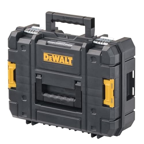 DEWALT TSTAK II Tool Box, Flat Top Tool Storage Case, Organizer Box Holds Up To 66 lbs, Flexible Platforms for Stacking, 13 Inch (DWST17807) - Image 2