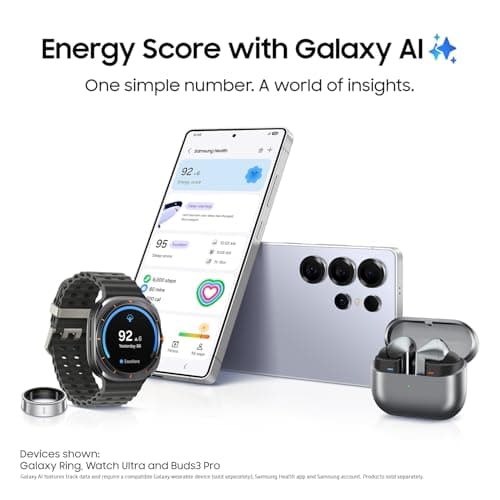 Samsung Galaxy S25 Ultra 512GB AI Smartphone, Unlocked Android, AI Night Mode Camera, Snapdragon 8 Elite Fast Processor, 5000mAh Battery, Built-in S Pen, 2025, US 1 Yr Warranty, Titanium Whitesilver - Image 10