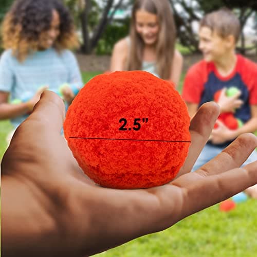 Hapinest Reusable Water Soaker Balls Outdoor Toys and Games for Kids and Teens Boys and Girls - Summer Activities for Pool and Backyard Fun - Image 3