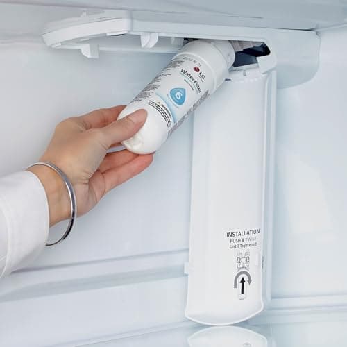 LG LT1000P - 6 Month / 200 Gallon Capacity Replacement Refrigerator Water Filter (NSF42, NSF53, and NSF401) ADQ74793501, ADQ75795105, AGF80300704, or AGF80300705 White - Image 6