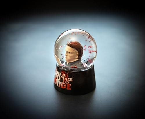 Halloween Michael Myers No Place to Hide Mini Snow Globe with Swirling Glitter Display | Horror Movie Collectible Keepsake | 3 Inches Tall - Image 7