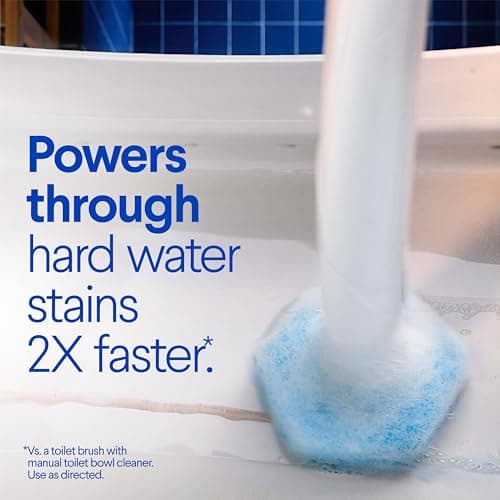 CLOROX ToiletWand Toilet Bowl Cleaner- Toilet Brush, Storage Caddy and 16 Disinfecting Refill Heads - Image 5