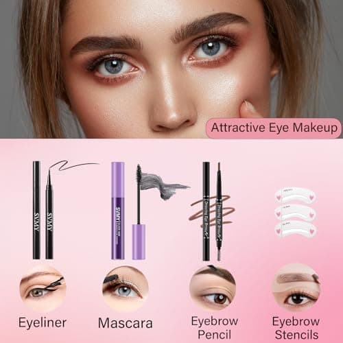 Makeup Set for Women, Makeup Full Kit for Beginners & Professionals, Travel Makeup Set for Teens & Adults, Makeup Gift Set for Girls, Eyeshadow Palette, Lip Gloss, Face & Eye Make up - Image 5