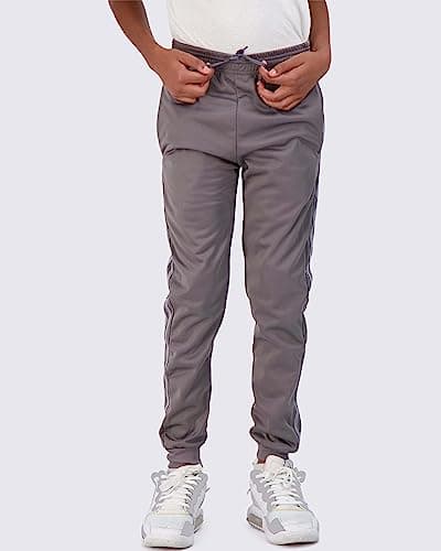 Real Essentials 3 Pack: Boy's Active Athletic Casual Jogger Sweatpants with Pockets,Set 1,L (14/16) - Image 2