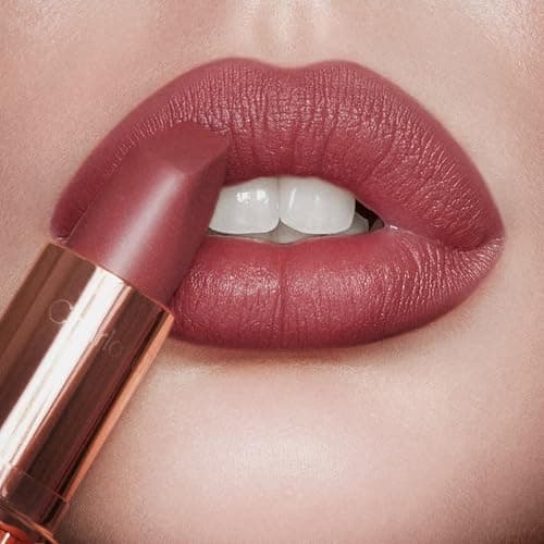 Charlotte Tilbury Matte Revolution Lipstick - Long Lasting, Matte Lipstick with Buildable Color & Lip-Loving Ingredients - Creamy, Easy to Blend Formula - Pillow Talk Medium - Image 5
