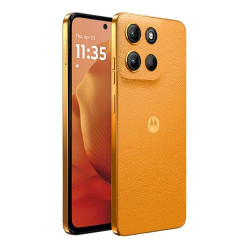 Motorola Moto G15 4G LTE (XT2521-2) 4+256GB Dual Sim | GSM Unlocked | International Model | for T-Mobile, Metro PCS, Mint & Tello - (Orange) - Image 4