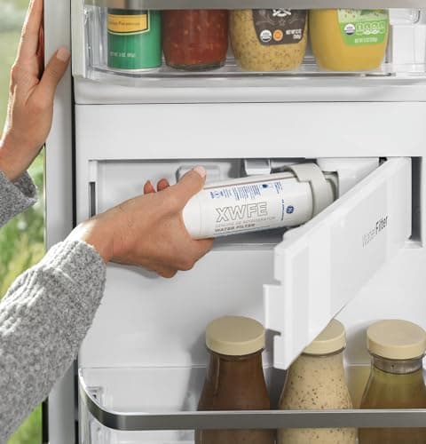 GE XWFE Refrigerator Water Filter, Genuine Replacement Filter, Certified to Reduce Lead, Sulfur, and 50+ Other Impurities, Replace Every 6 Months for Best Results, Pack of 1 - Image 6