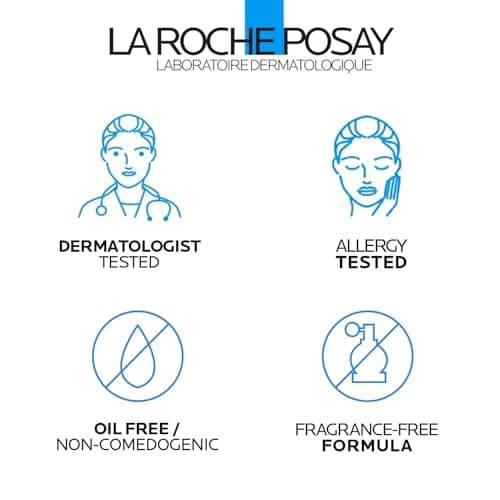 La Roche-Posay Toleriane Purifying Foaming Facial Cleanser, Niacinamide + Ceramides + Prebiotic Thermal Water, Oil Free Face Wash For Oily Skin, Pore Cleanser Safe For Sensitive Skin, Soap Free - Image 6