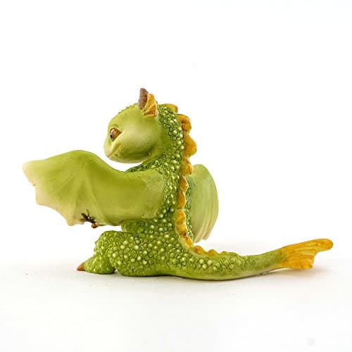 Top Collection Rex The Green Dragon - Mini Collectible Fantasy Figurine (Live to Fight Another Day) - Image 3