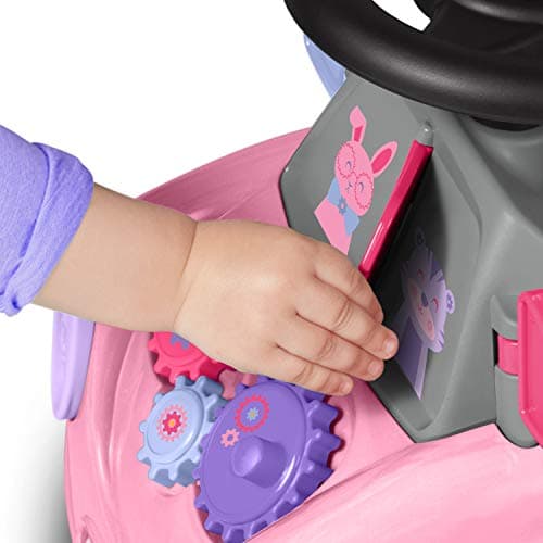 Kids Car, Baby Toys for Kids, Toddler Toys 2-3, Radio Flyer Creativity Car: Pink Ride-On, for Ages 1-3 Years - Image 8