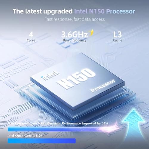 HP Laptop Computer for Home Student Study, 1-Year Office 365, 4GB RAM, 256GB Storage (128GB UFS + 128GB Micro SD Card), 14 Inch, Intel Processor (Beat i3-1115G4), WiFi 6, Bluetooth 5.4, Windows 11 S - Image 4
