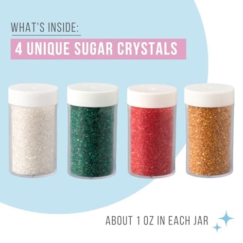 Sweets Indeed Halloween Sugar Sprinkles 4-Pack – 4.52 oz Spooky Sugar Set | White, Orange, Black & Purple Decorating Sugars | Edible Baking Decorations for Cookies, Cupcakes & Cakes - Image 3