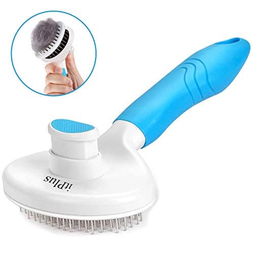 Cat Grooming Brush, Pets Skin Friendly Self Cleaning Slicker Massage Brushes for Shedding Dogs Cats Hair Gentle Remove Loose Undercoat with Long or Short Hairs for All Fur Type- UPGRADED - Image 2