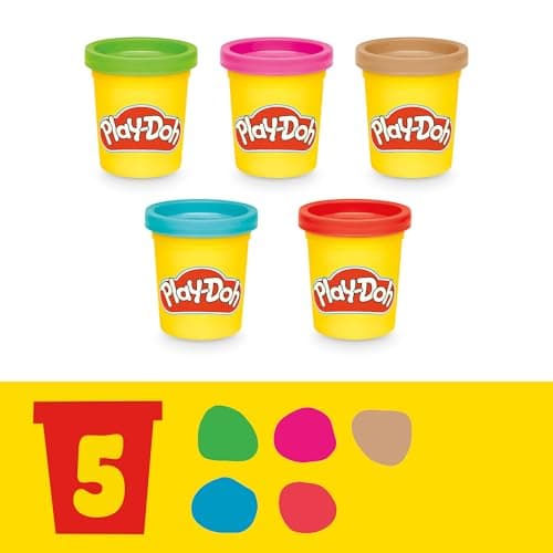 Play-Doh Care 'n Carry Vet Playset for Kids 3 Years and Up with Toy Dog, Storage, 10 Tools, and 5 Modeling Compound Colors, Non-Toxic - Image 7
