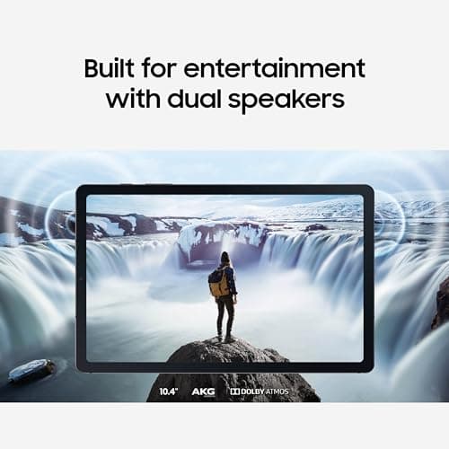 Samsung Galaxy Tab S6 Lite (2024) 10.4" 64GB WiFi Android Student Tablet, S Pen for Note-Taking, Gaming Ready, Long Battery Life, Expandable Storage, US Version, Oxford Gray, Amazon Exclusive - Image 4