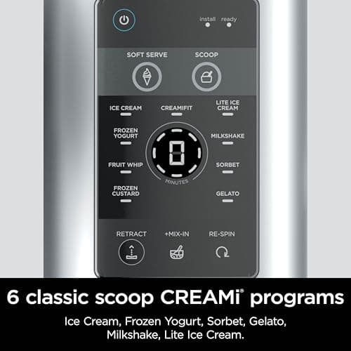 Ninja Swirl by CREAMi Ice Cream and Soft Serve Maker, Sorbet, Milkshake, Frozen Yogurt, Low Calories Program & More, 13-in-1, Soft Serve Handle, (2) CREAMi Swirl 16oz Pints, For Kids & ALL ages, NC701 - Image 5