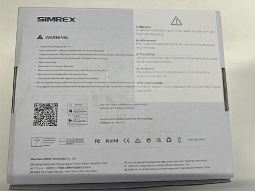 SIMREX Drone With Camera 1080P for Kids And Adults, RC Quadcopter with Altitude Hold, Mini Drone With One Key Start, Waypoint Fly, Headless Mode, 3D Flip, 3 Speeds, Remote Control Drone for Beginners - Image 9