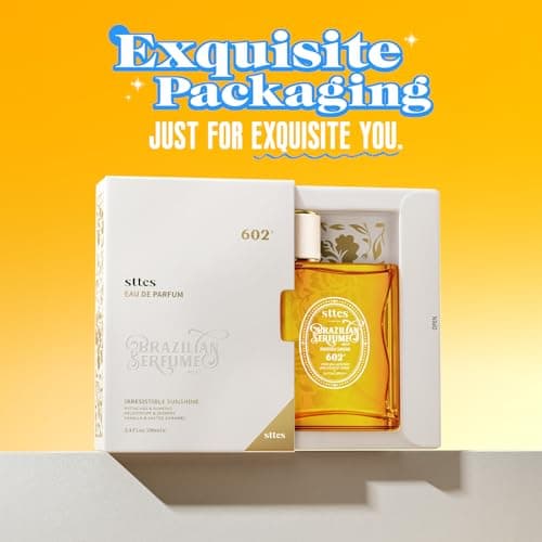 Sttes Perfume 602# (Irresistible Sunshine) - Eau de Perfume 100ml (3.4fl oz) Vanilla Gourmet Tune (Caramel Vanilla Flavor) - Image 9