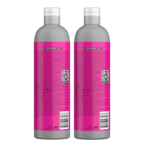 Bed Head by TIGI Frizz Control Shampoo and Conditioner Set for Dry Hair, Self Absorbed Nourishing Hair Care to Visibly Repair and Strengthen Hair From Within, 25.36 Fl oz, 2 Pack - Image 3
