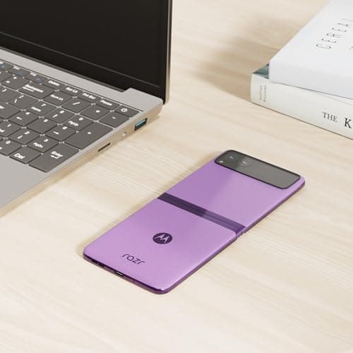 Motorola razr | 2023 | Unlocked | Made for US 8/128 | 32MP Camera | Summer Lilac, 73.95 x 170.82 x 7.35mm - Image 5