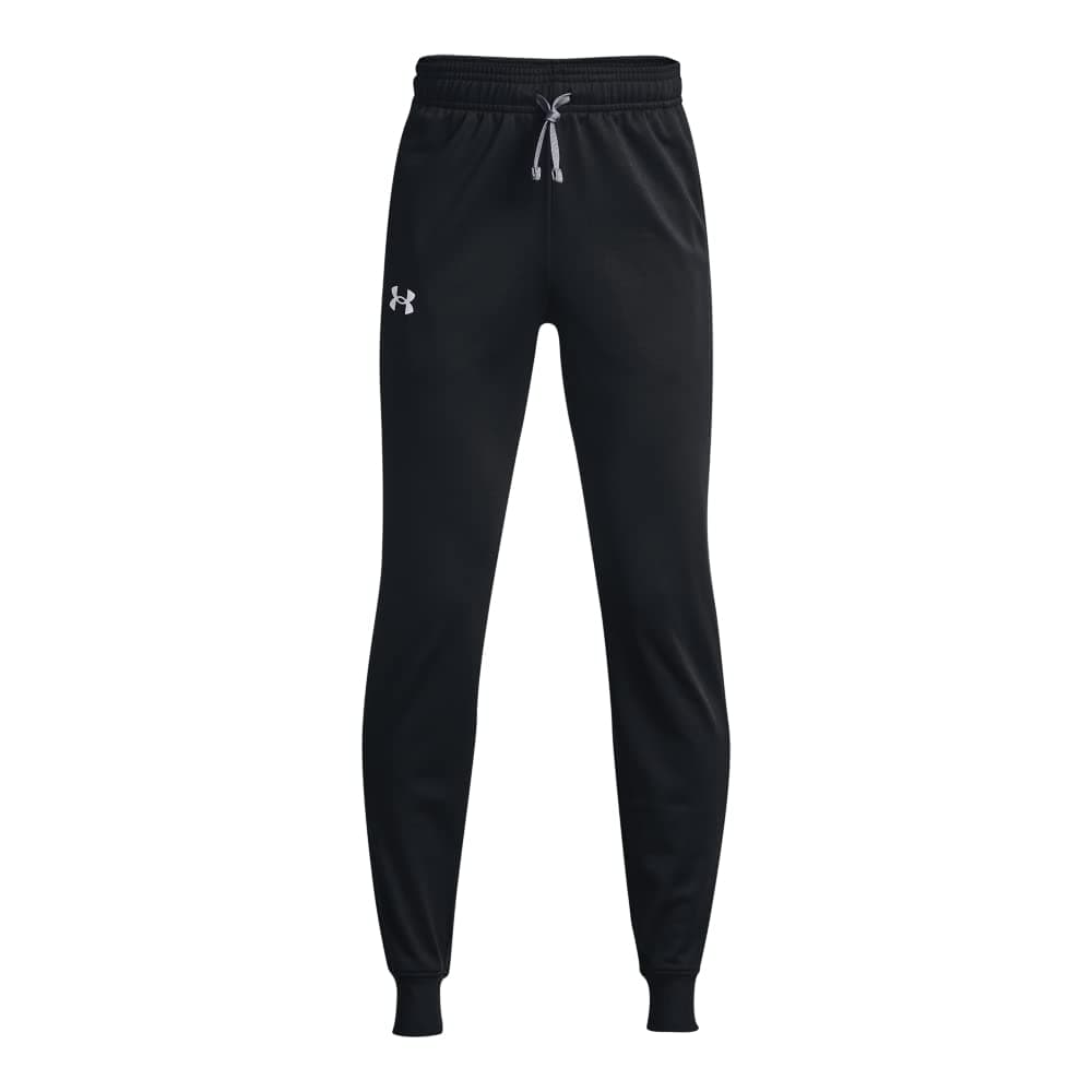 Under Armour Boys' Brawler 2.0 Tapered Pants Standard X-Large Black (001)/White