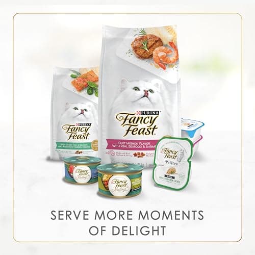 Purina Fancy Feast Tender Ocean Whitefish, Turkey, Chicken and Salmon Feasts Wet Kitten Food Variety Pack - (Pack of 24) 3 oz. Boxes - Image 9