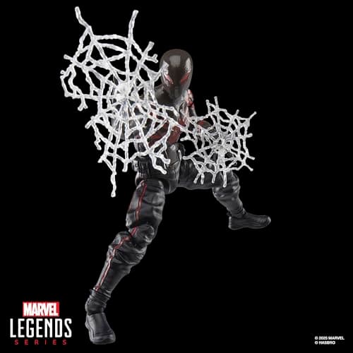 Marvel Legends Series Gamerverse Miles Morales Brooklyn 2099 Suit, Spider-Man 2 Video Game -Inspired Collectible 6 Inch Action Figure - Image 4