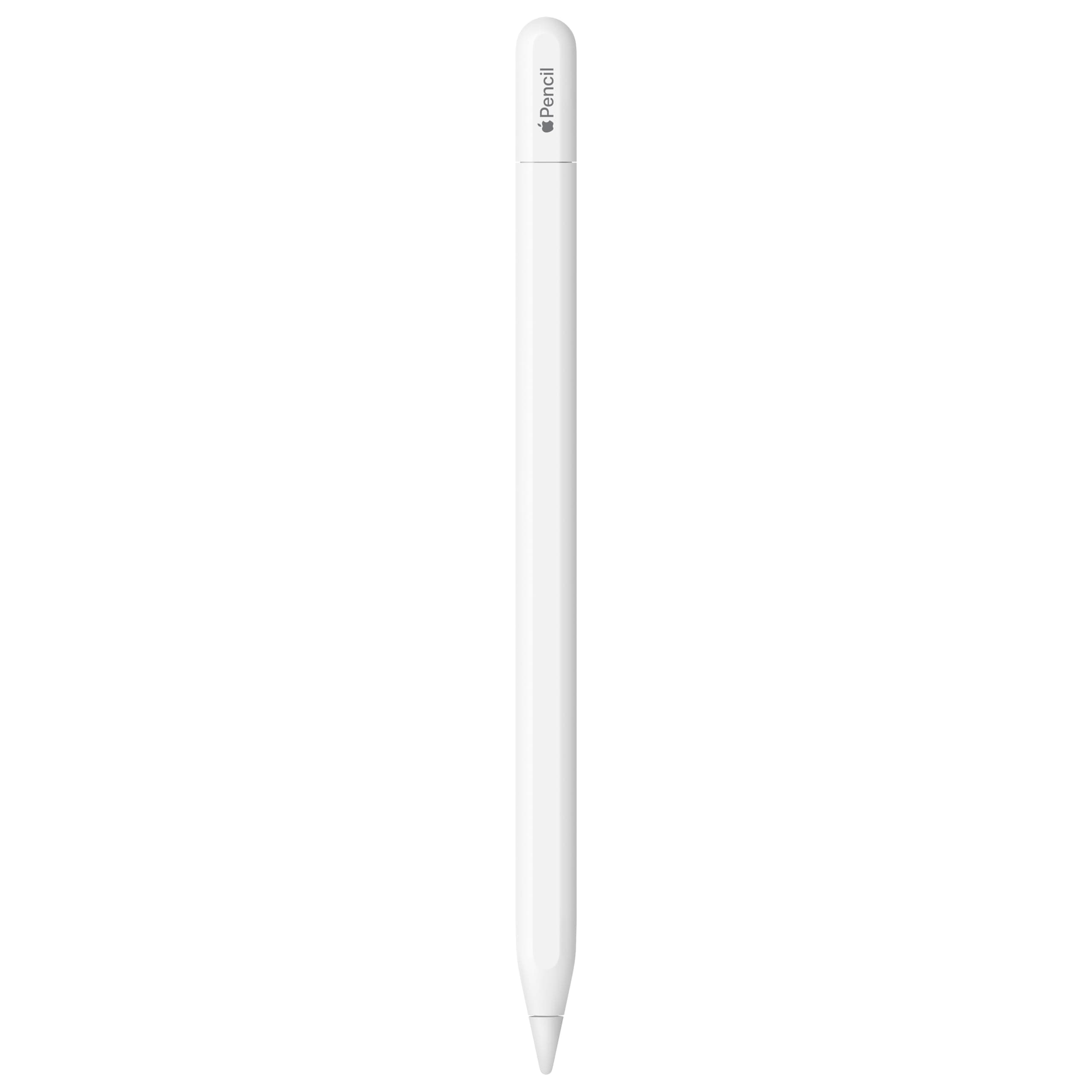 Apple Pencil (USB-C): Se requiere verificación de compatibilidad del dispositivo - Precisión perfecta de píxeles, sensibilidad al ángulo, perfecto para tomar notas, dibujar y firmar documentos. Se carga y empareja con USB-C
