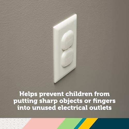 Safety 1st Electrical Outlet Baby Proof Covers, Secure Outlet Plugs, Baby Proofing, 36 Count - Image 2
