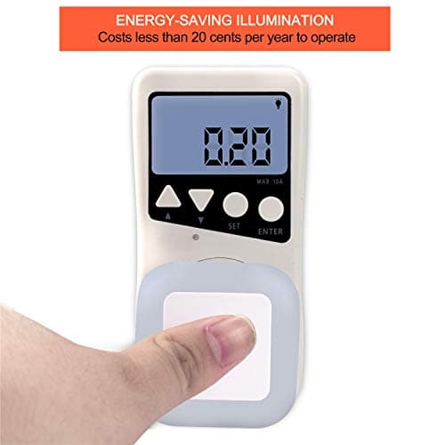 Uigos LED Night Light Lamp with Smart Sensor Dusk to Dawn Sensor, Daylight White, 0.5W Plug-in, 6-Pack - Image 4