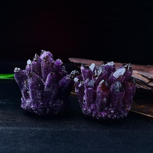 Large Amethyst Crystal Cluster，Real Crystals ，raw Crystal Cluster， Amethyst Stone ，Large Crystals Cluster for Home Decor - Image 3