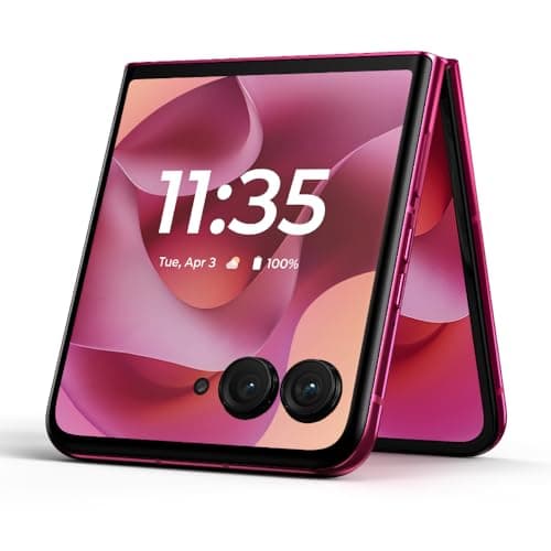 Motorola Razr+ 2025 | Unlocked | Made for US 12/256GB | 50MP Camera | Hot Pink - Image 5