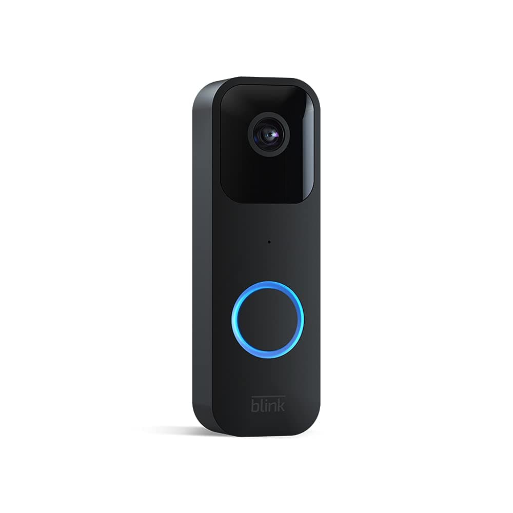 Blink Video Doorbell — Two-way audio, HD video, long-lasting battery life, wired or wire-free install, motion detection, chime app alerts, Works with Alexa (Black) - Image 3