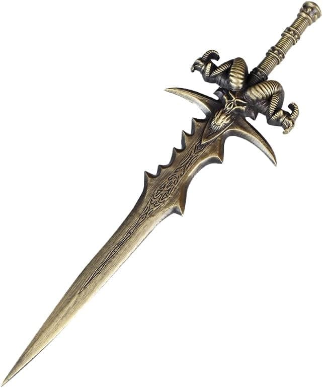 Letter Opener,Goat Sword Mail Envelope Opener,Zinc Alloy Letter Openers Envelope Slitter for Package,Envelope,Paper Cut,Safe Mail Opener - Image 2