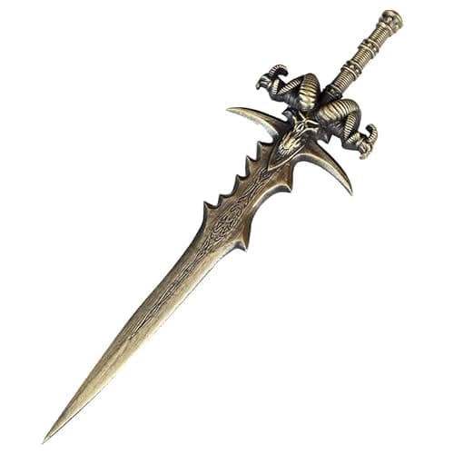 OEAYA Letter Opener,Goat Sword Mail Envelope Opener,Zinc Alloy Letter Openers Envelope Slitter for Package,Envelope,Paper Cut,Safe Mail Opener