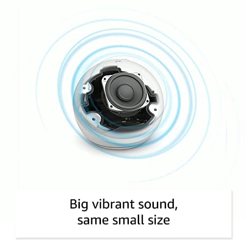Amazon Echo Dot (newest model), Vibrant sounding Alexa speaker, Great for bedrooms, dining rooms and offices, Charcoal - Image 2