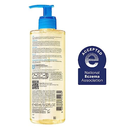 La Roche-Posay Lipikar AP+ Gentle Foaming Cleansing Oil, Gentle Oil Cleanser for Face and Body Formulated with Niacinamide, Long-Lasting 24-hour Hydration, Fragrance-Free & Soap Free - Image 2