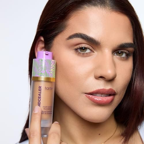 tarte babassu foundcealer skincare foundation Broad Spectrum SPF 20-22N light neutral (light skin with a balance of warm & cool undertones) - full size - Image 7
