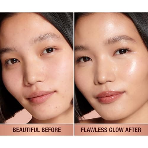 Charlotte Tilbury Hollywood Flawless Filter - Multi‑Use Makeup Primer, Complexion Booster & Illuminating Liquid Highlighter with Sheer Coverage - Smooths & Blurs Skin - 2.5 Fair - Image 2