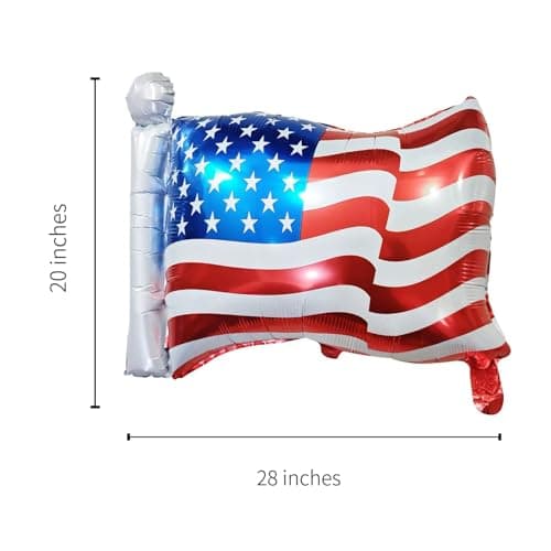 4th of July Decorations Red White and Blue Balloons Patriotic USA Party Fourth of July Decorations USA American Flag Balloons - Image 3