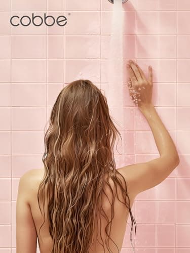 Cobbe Filtered Shower Head with Handheld, High Pressure 6 Spray Mode Showerhead with Filters, Water Softener Filters Beads for Hard Water - Remove Chlorine - Reduces Dry Itchy Skin, Chrome - Image 8