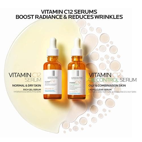 La Roche-Posay Pure Vitamin C Serum For Face With Hyaluronic Acid & Salicylic Acid, Hydrating & Brightening Serum, Boost Radiance & Reduce Wrinkles, Paraben Free - Image 3