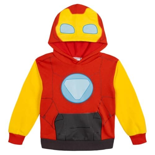 Marvel Iron Man and His Awesome Friends Little Kids' Boy or Girl Yellow 7-8 - Image 2