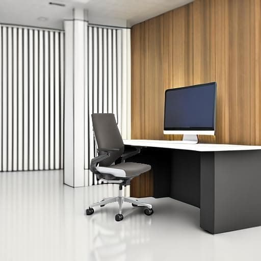 Steelcase Gesture Office Chair - Ergonomic Work Chair with Wheels for Carpet - Comfortable - Intuitive-to-Adjust for Desk - 360-Degree Arms - Graphite Gray Fabric - Image 3