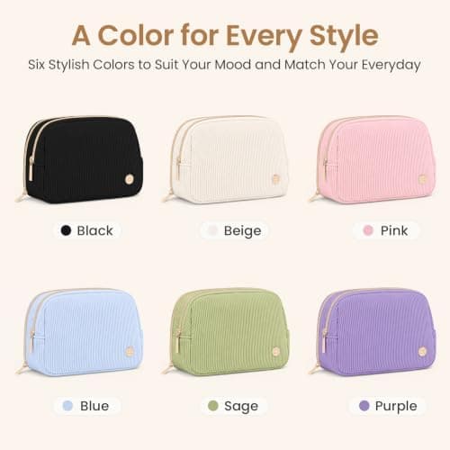 Sooez Cute Pencil Case,Soft Corduroy Large Capacity Pencil Pouch for girls - Image 4