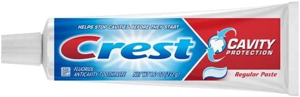 Crest Fluoride Anticavity Toothpaste, Prevents Cavities Before They Start, Regular Paste, 8.2 Ounce (Pack of 5) Mint 8.2 Ounce (Pack of 5) - Image 4